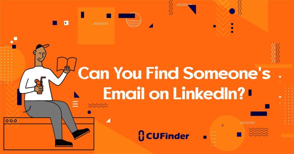 can you find someone's email on linkedin