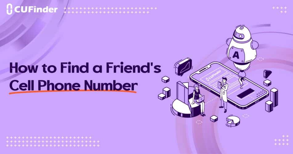 how to find a friend's cell phone number