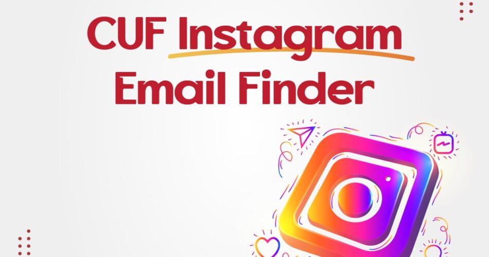 How to find email behind a instagram account