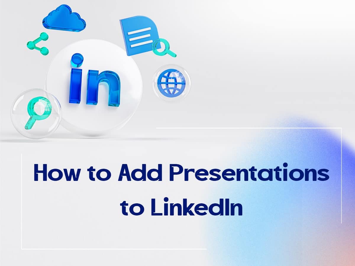 linkedin add conference presentations