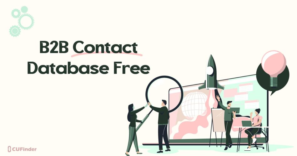 B2B Contact Database Free