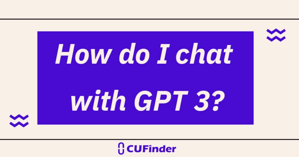 how do I chat with Chatgpt?